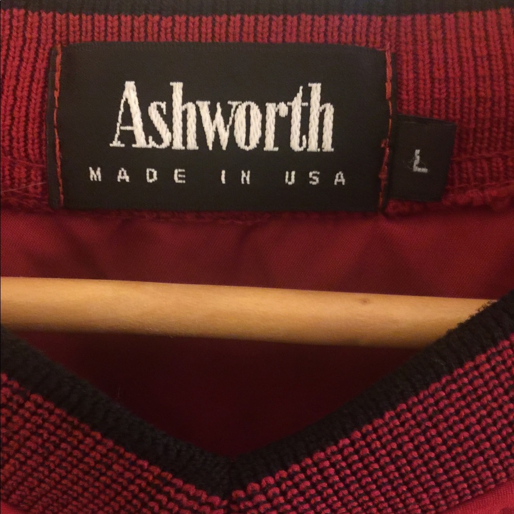 Red Pullover Lightweight Jacket Size Large - image 3